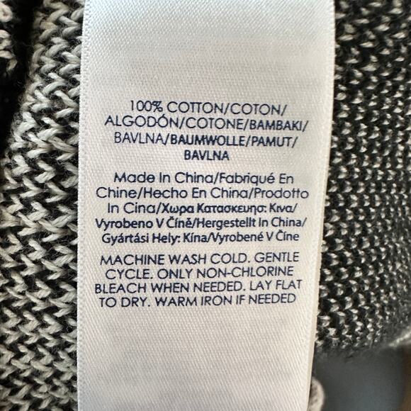 Bold Navajo Knit Cardi — Chaps Blue Label XL Cozy Blanket Style - Picture 6 of 6